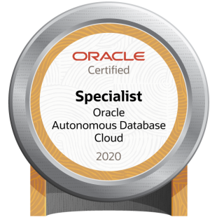 Oracle Certified Specialist 2020